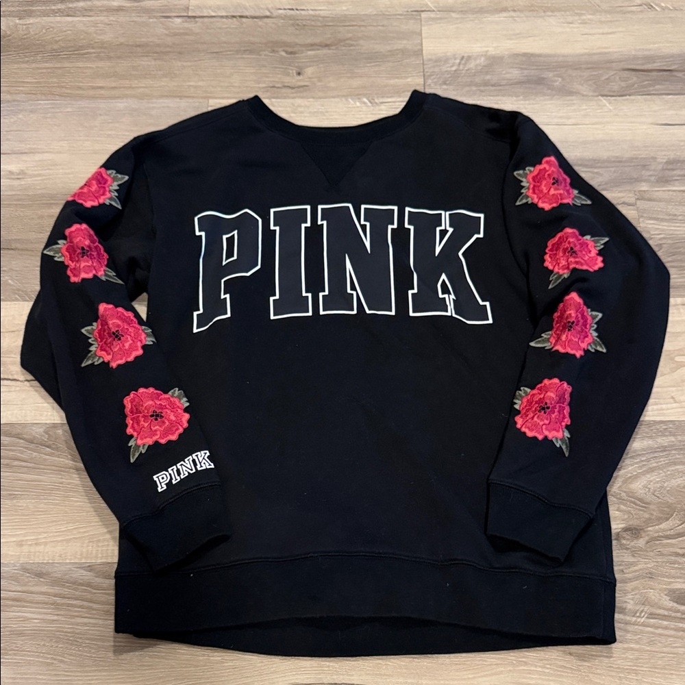 Victorias Secret PINK Floral Sweatshirt